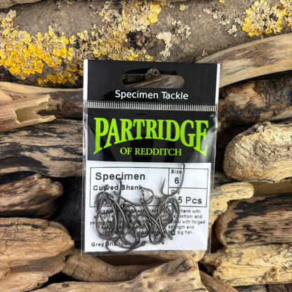 Partridge Specimen F9 Curved Shank Hook SPRITE Fishing