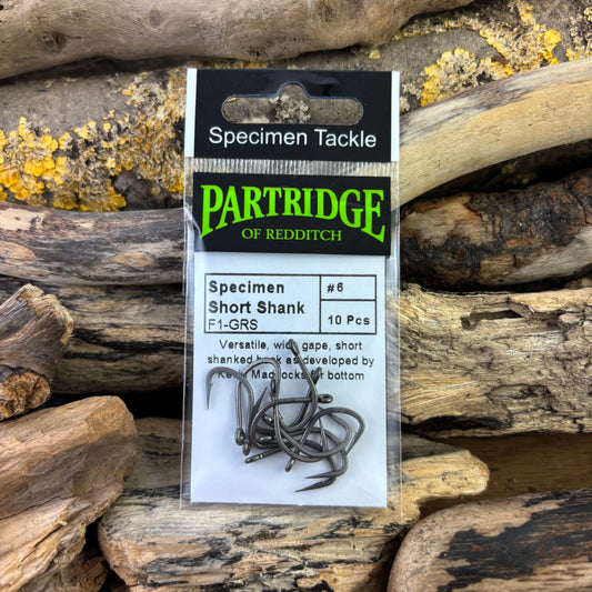 Partridge Specimen Short-Shank Boilie Hook SPRITE Fishing