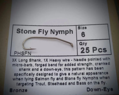 Partridge Stone Fly Nymph Hook SPRITE Fishing