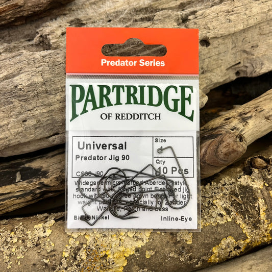 Partridge Universal Predator 90° Jig Hook SPRITE Fishing