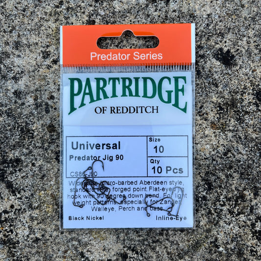 Partridge Universal Predator Jig 90° Hook SPRITE Fishing