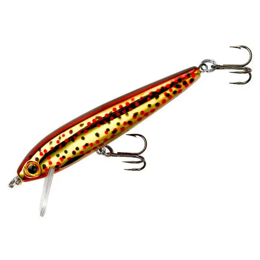 Rebel Tracdown Minnow Slick Brown Trout - SPRITE Fishing