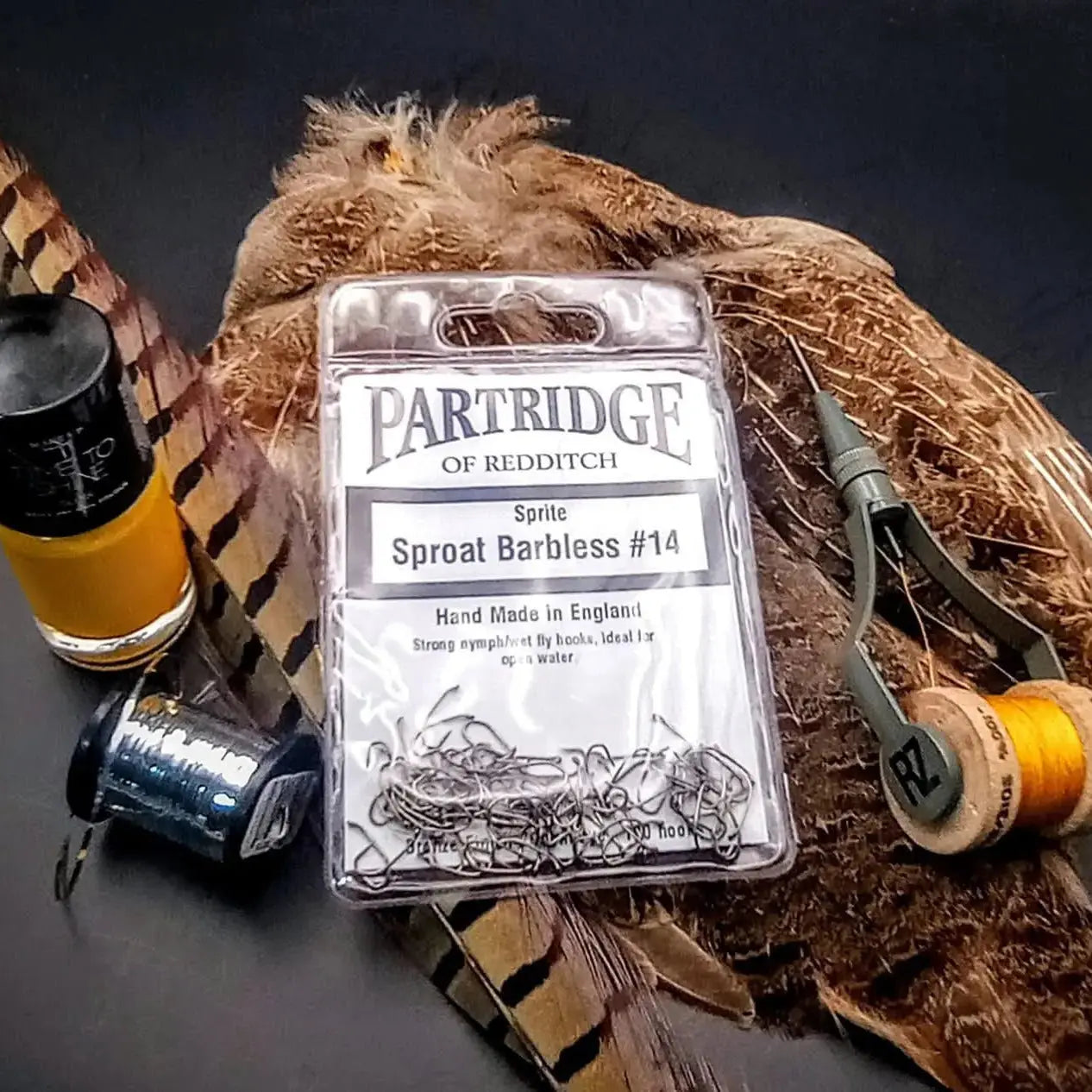 Sprite-Heritage-Barbless-Sproat-Wet-Hook-packet-SPRITE-Fishing