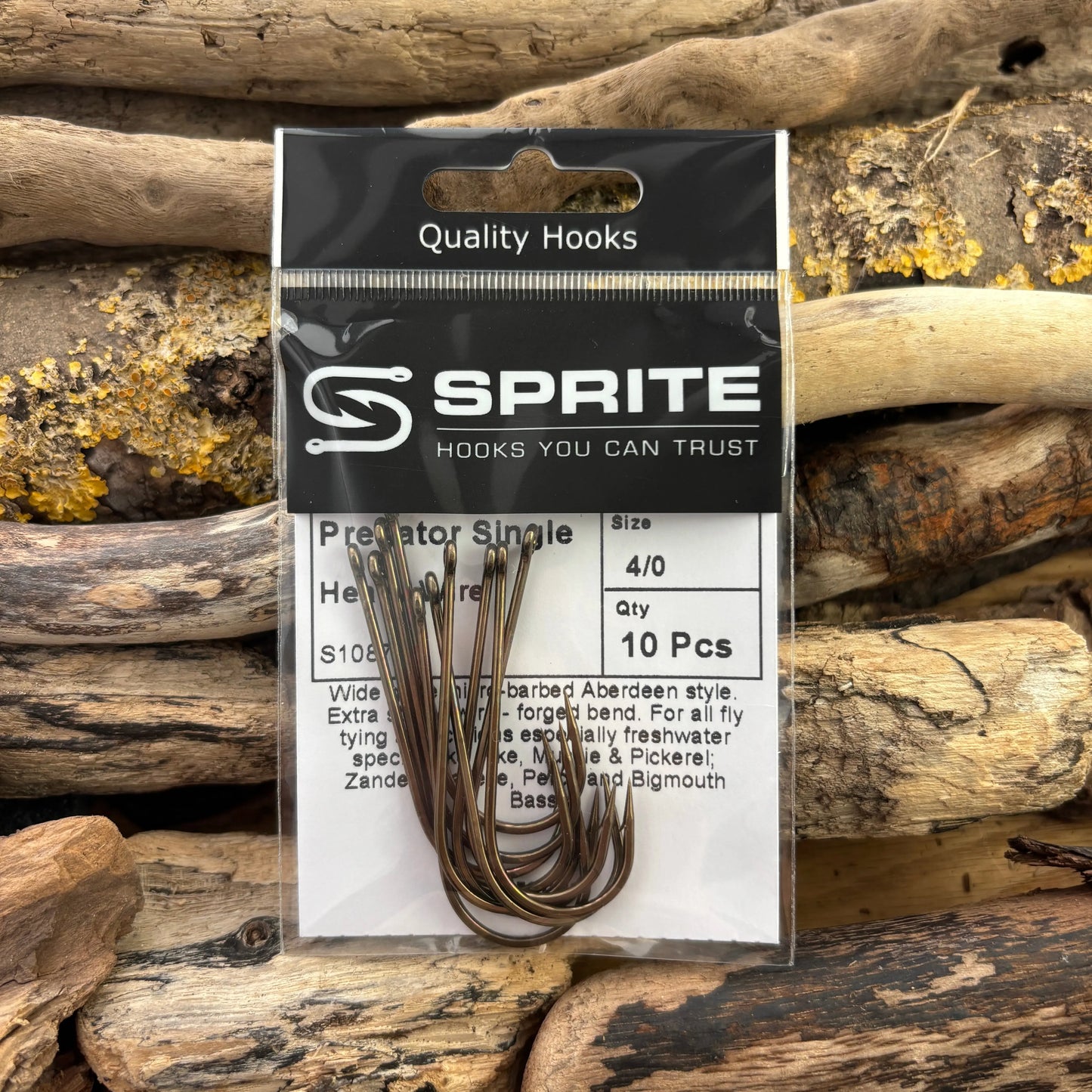 Sprite S1087 Predator Single Heavy Hook SPRITE Fishing