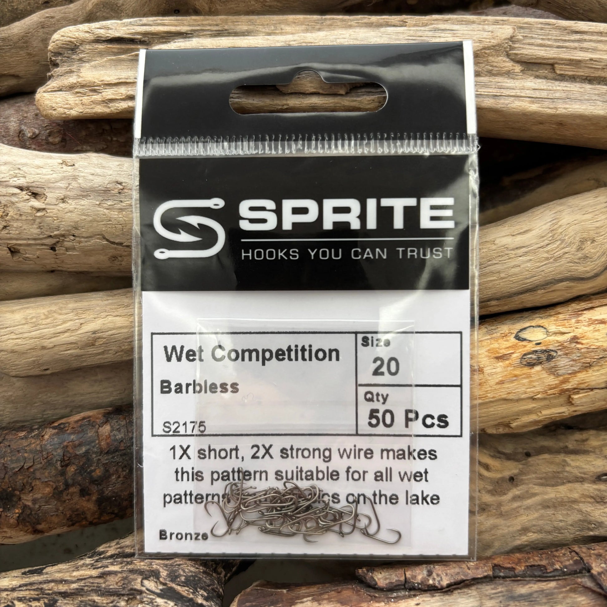 Sprite S2175 Barbless Competition Wet #20 - Sprite Fishing