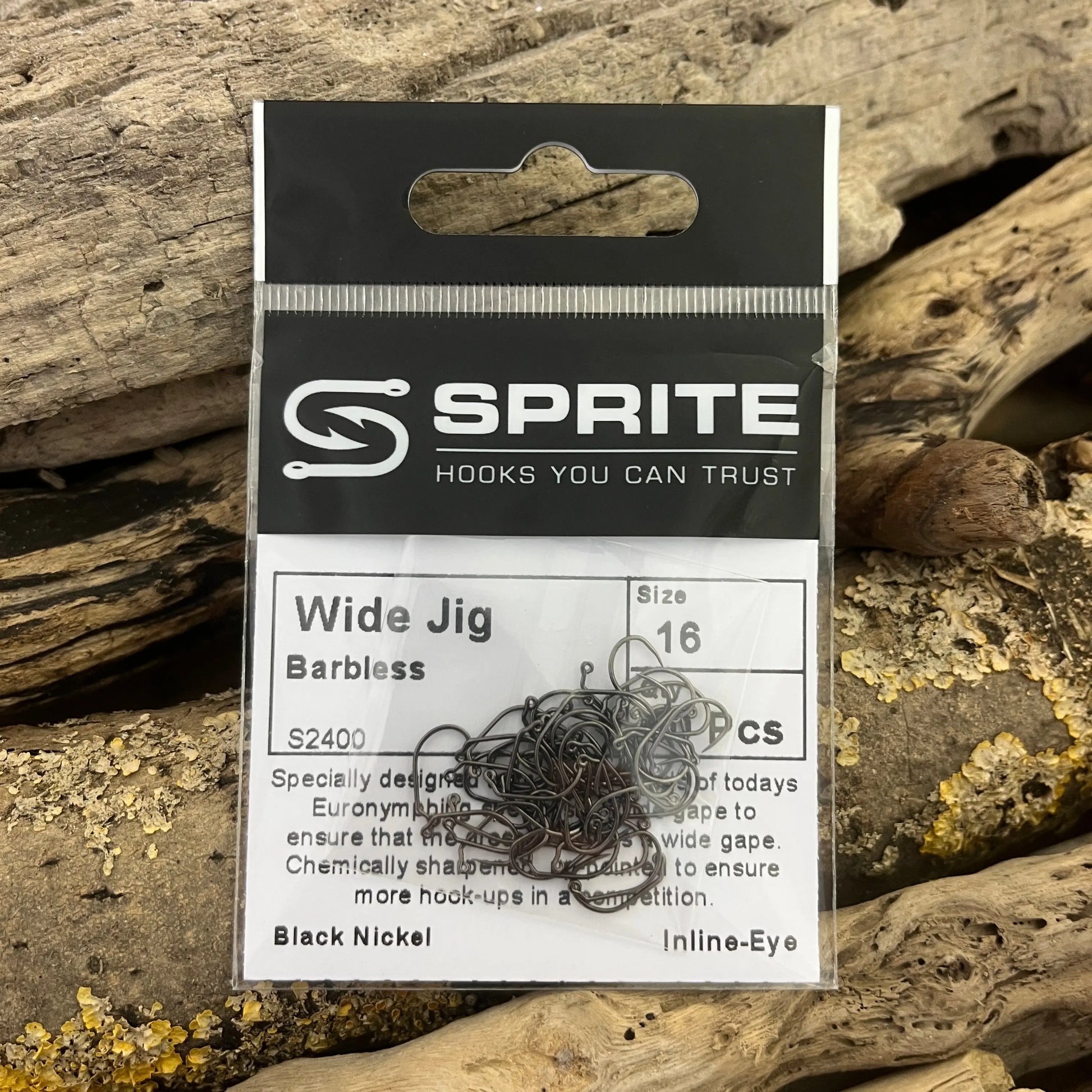 Sprite S2400 Barbless Wide Gape Jig Hook SPRITE Fishing