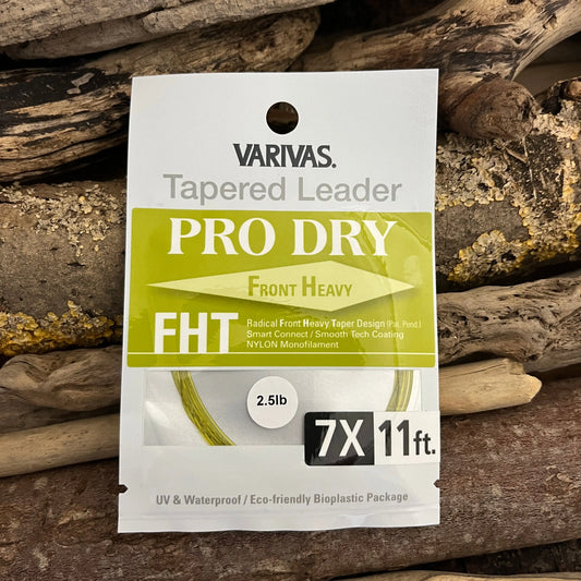 VARIVAS PRO-Dry Tapered Leaders - 11-foot SPRITE Fishing