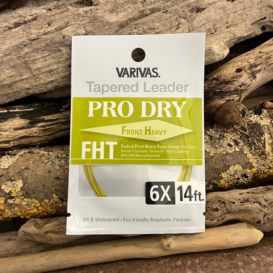 VARIVAS PRO Dry Tapered Leaders - 14-foot SPRITE Fishing