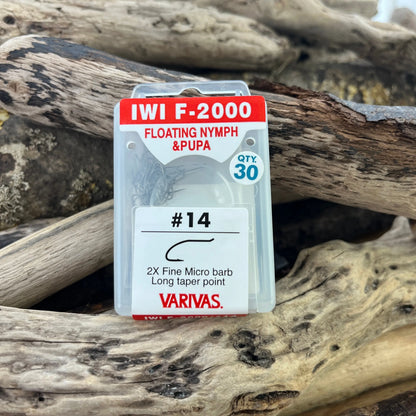 Varivas IWI F-2000 Floating Nymph & Pupa Hooks SPRITE Fishing