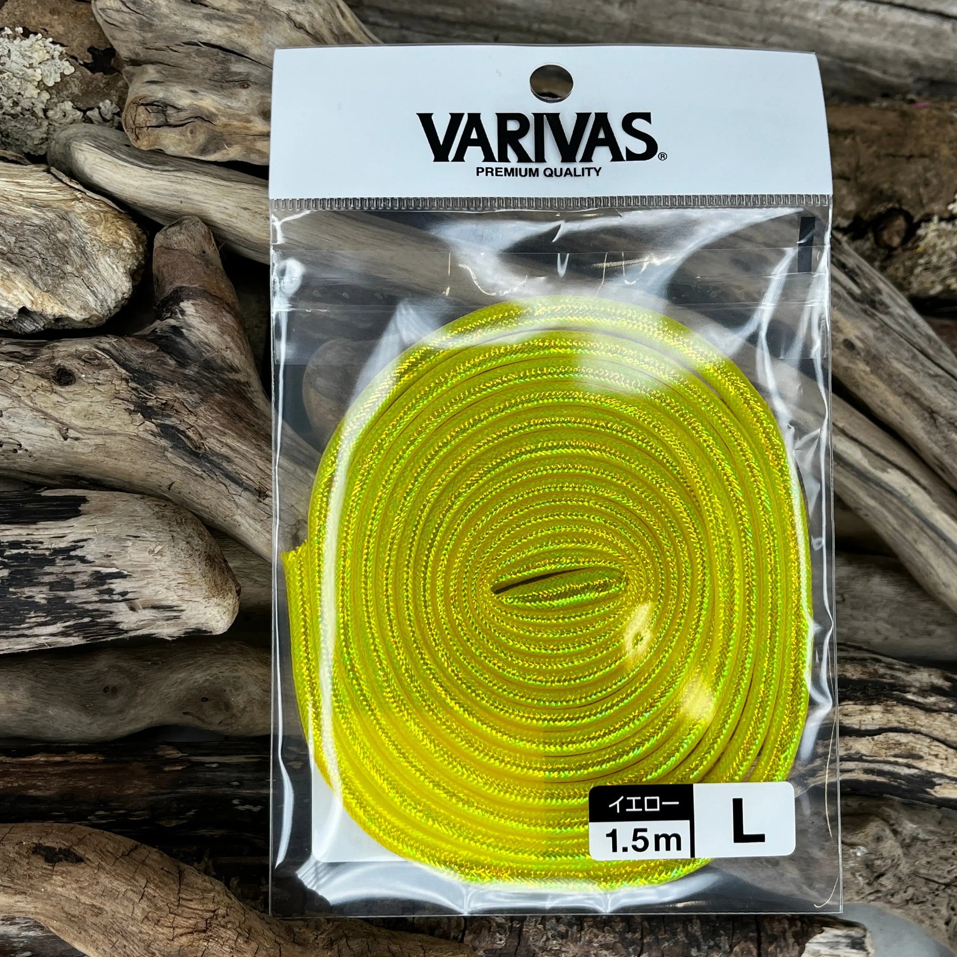 Varivas-Mylar-Tubing-L-Yellow-Sprite-Fishing