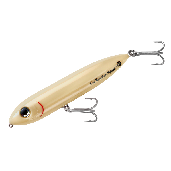 Heddon One Knocker Spook Bone