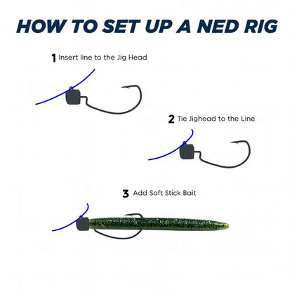 Yamamoto 3-inch Ned Senko Floater for Ned Rigging Action in Fresh - and Saltwater | for Perch, Zander, Bass and Pollack SPRITE Fishing