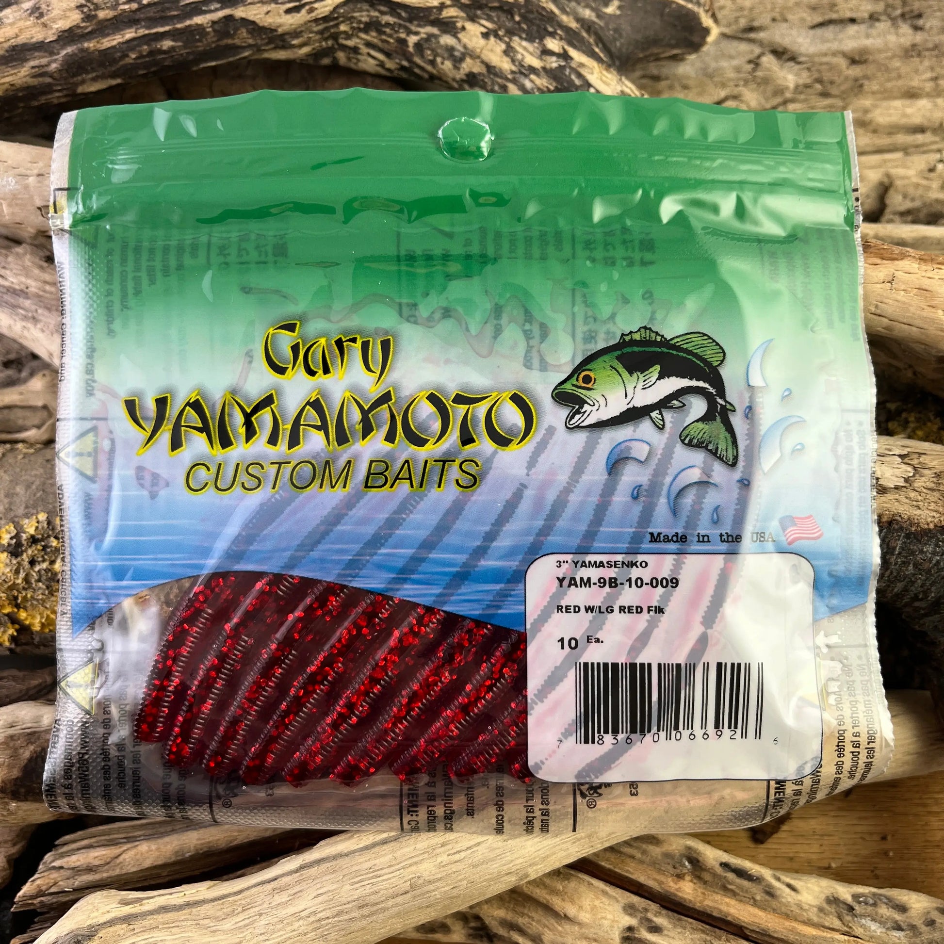 Yamamoto 3-inch Senko Soft Plastic Worm - easy-to-use Bass and Predator Fishing Stick Bait Lures (Copy) SPRITE Fishing