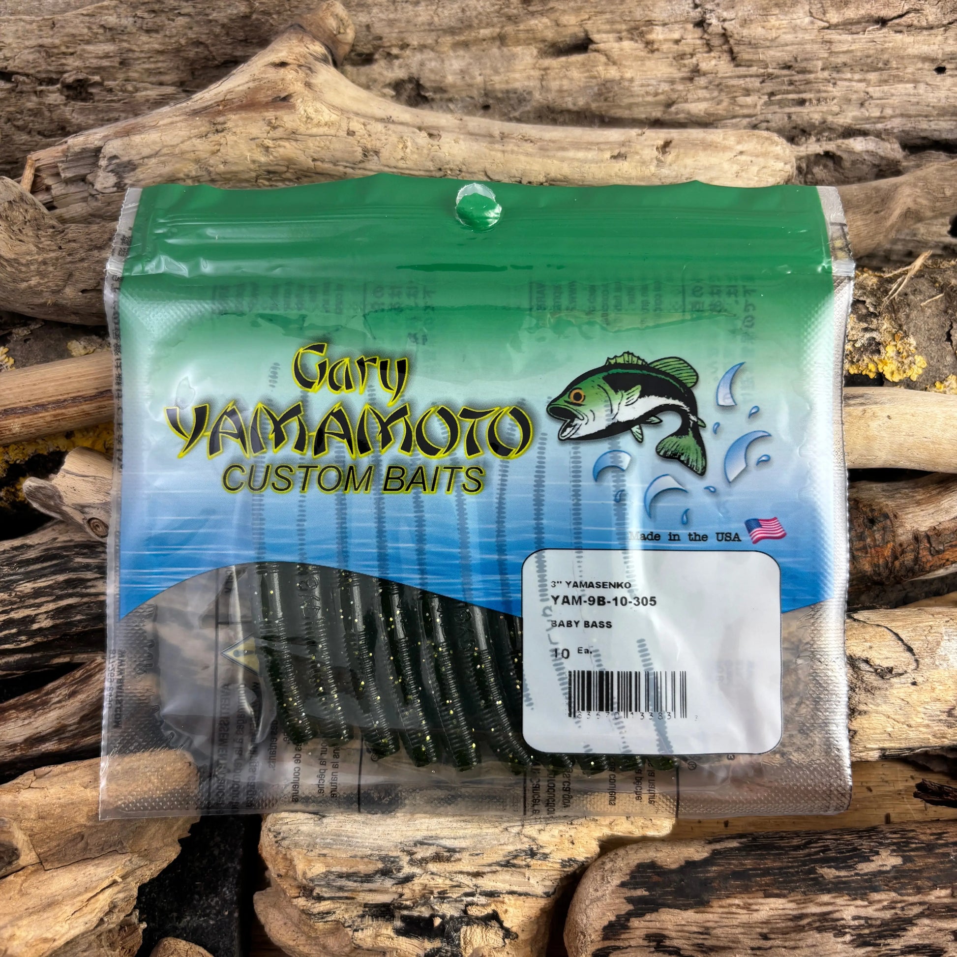 Yamamoto 3-inch Senko Soft Plastic Worm - easy-to-use Bass and Predator Fishing Stick Bait Lures (Copy) SPRITE Fishing