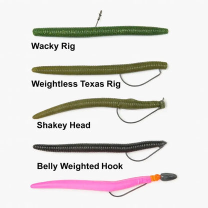 Yamamoto 3-inch Senko Soft Plastic Worm - easy-to-use Bass and Predator Fishing Stick Bait Lures (Copy) SPRITE Fishing