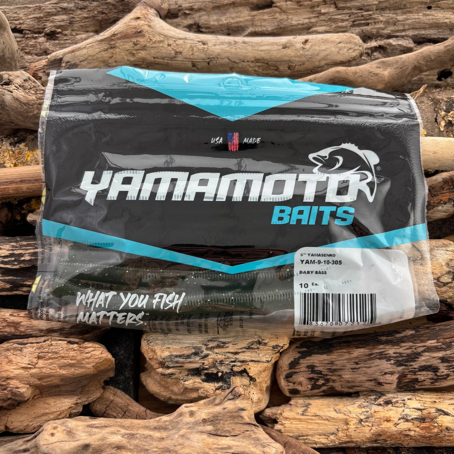 Yamamoto 5-inch Senko Soft Plastic Worm - easy-to-use Bass and Predator Fishing Stick Bait Lures (Copy) SPRITE Fishing