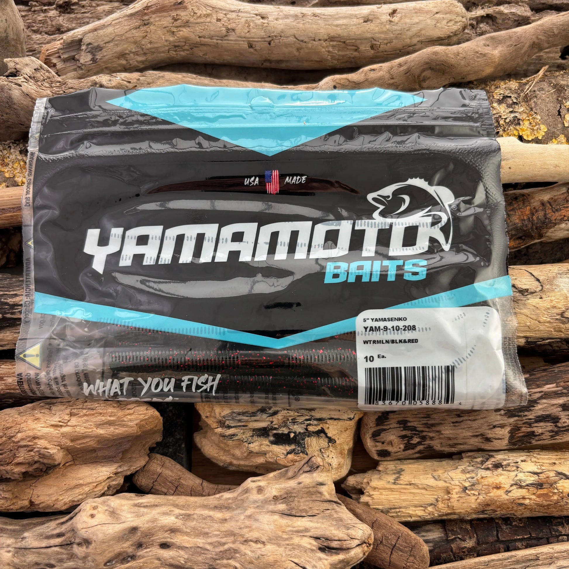 Yamamoto 5-inch Senko Soft Plastic Worm - easy-to-use Bass and Predator Fishing Stick Bait Lures (Copy) SPRITE Fishing