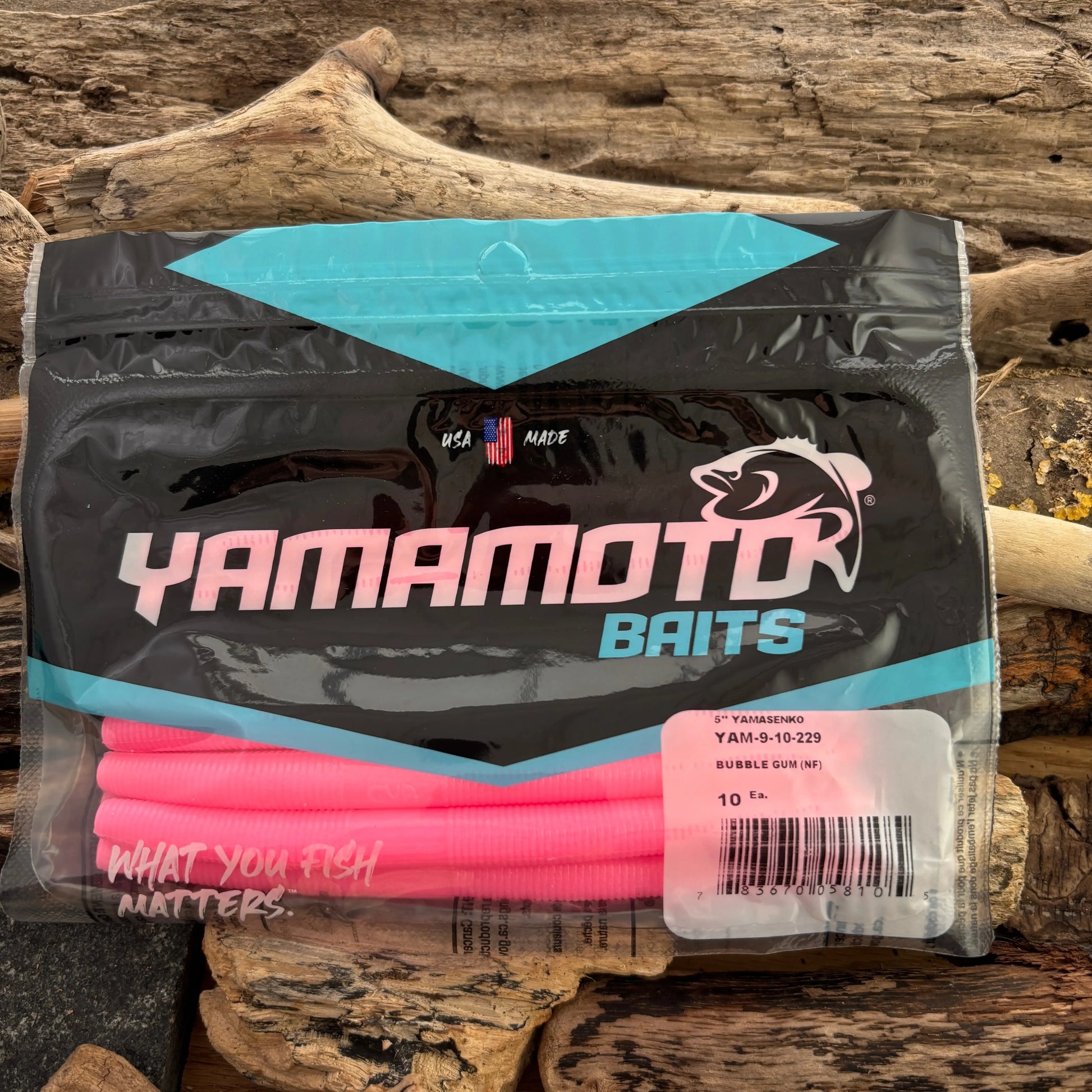 Yamamoto Senko Soft Plastic Worm - easy-to-use Bass and Predator Fishing Stick Bait Lures SPRITE Fishing