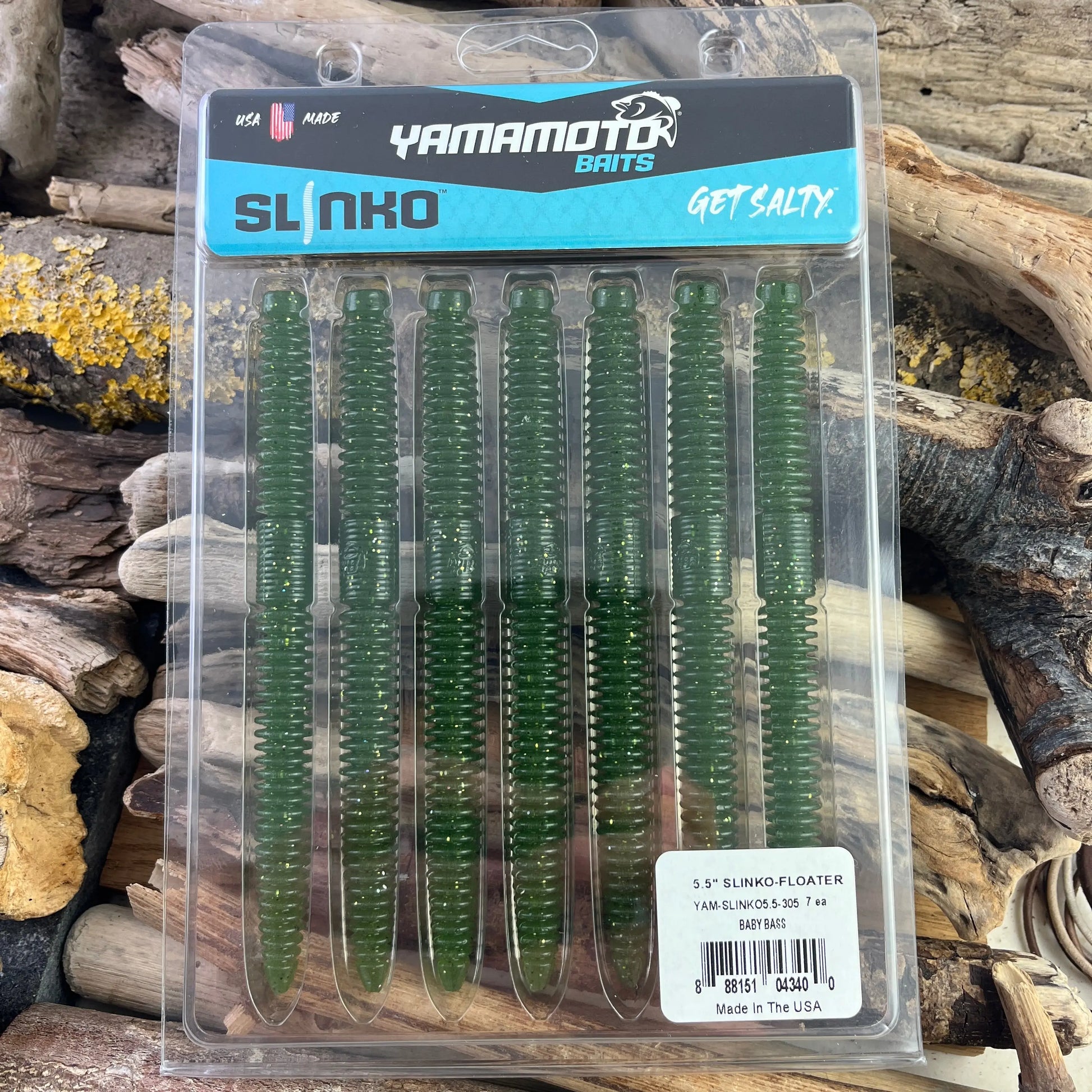 Yamamoto Slinko Floating Soft Bait for Pike and Zander Fishing SPRITE Fishing