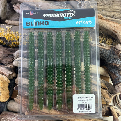 Yamamoto Slinko Floating Soft Bait for Pike and Zander Fishing SPRITE Fishing
