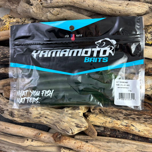 Yamamoto Swim Senko – Ultimate Action, Irresistible Bites from Bass, Pollack, Pike and Zander SPRITE Fishing