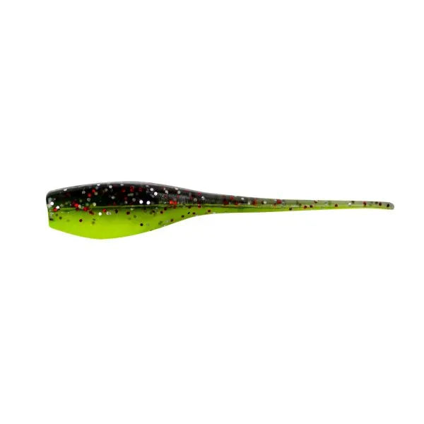 Bobby Garland® The Original 2" Baby Shad-Liquorice Chartreuse Pearl